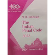 Jhabvala Notes on Indian Penal Code [IPC] for BA. LL.B & LL.B by Noshirvan H. Jhabvala, C.Jamnadas & Co. | Law of Crimes [Edn. 2023]
